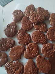 homemade traditional sweet christmass gingerbreads