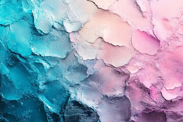 Fototapeta premium Textured gradient of blue and pink layers