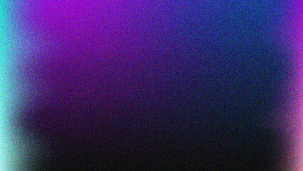 Noisy grainy blurred textured pink and blue gradient  abstract background, banner poster wallpaper background