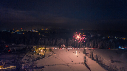 Nowy rok i Sylwester w Zakopanem © DRONE QUEST