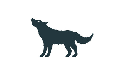 wolf and dog