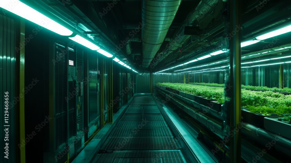 Poster ai enhances sustainable finance in urban farming, optimizing resources and promoting eco-friendly me