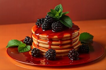 Cheesecake with berries