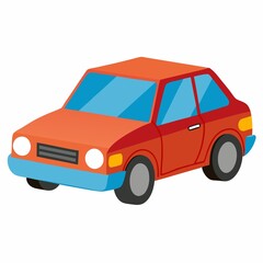 Car clipart isolated on white