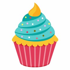 Illustration of cupcake