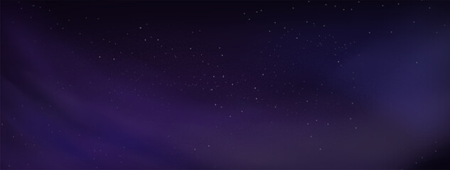 Starry night sky with astrological constellations. Space stars background.Space nebula and glittering stardust.