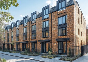 New housing developments replace farmland, featuring modern architecture in suburban areas