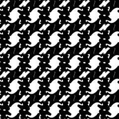 seamless pattern with black and white stripes (background)