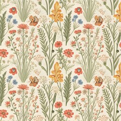 seamless floral background
