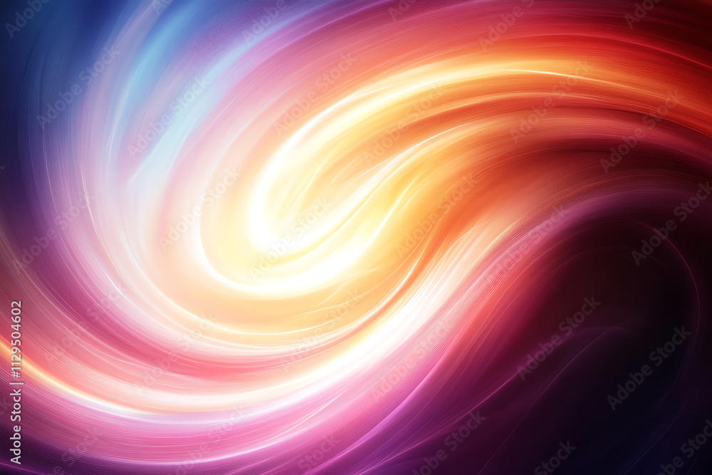 Poster vibrant abstract swirl of colors creating a mesmerizing visual effect.