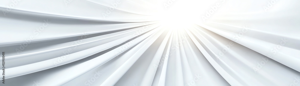 Poster abstract light burst over flowing fabric, creating a dynamic and uplifting visual effect.