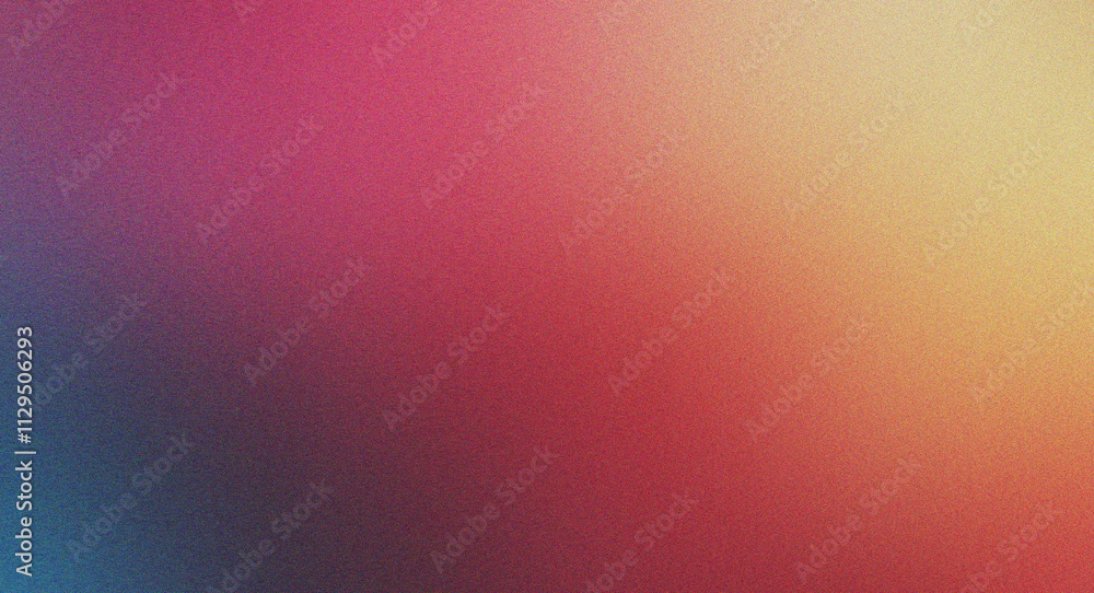 Poster bright pink and purple grainy gradient design with soft noise texture effects for impactful and prof