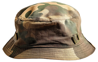 Fototapeta premium PNG Camouflage bucket hat