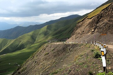 trail in the mountains