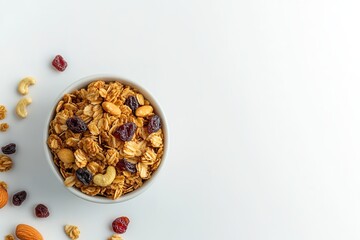 top-down view of styled for restaurant menu