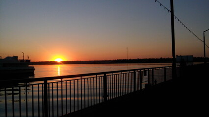 Fototapeta premium sunset, sunsetsky, sunsetsilhouette, beautifulsunset