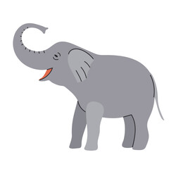 Asian elephant icon clipart avatar logotype isolated illustration