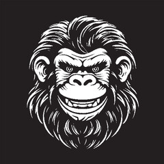 Obraz premium lion head vector