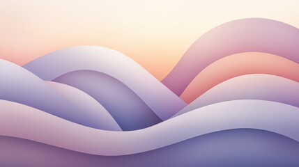 Abstract background with a gradient effect. it has a pastel color palette of pink, purple, and...