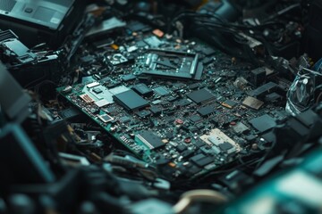 E-Waste Components Sorting Process