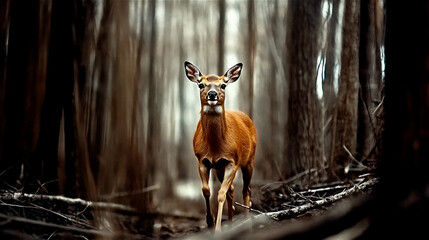 Deer in the forest