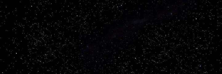Obraz premium Dazzling night sky filled with twinkling stars against a dark background, cosmos, space