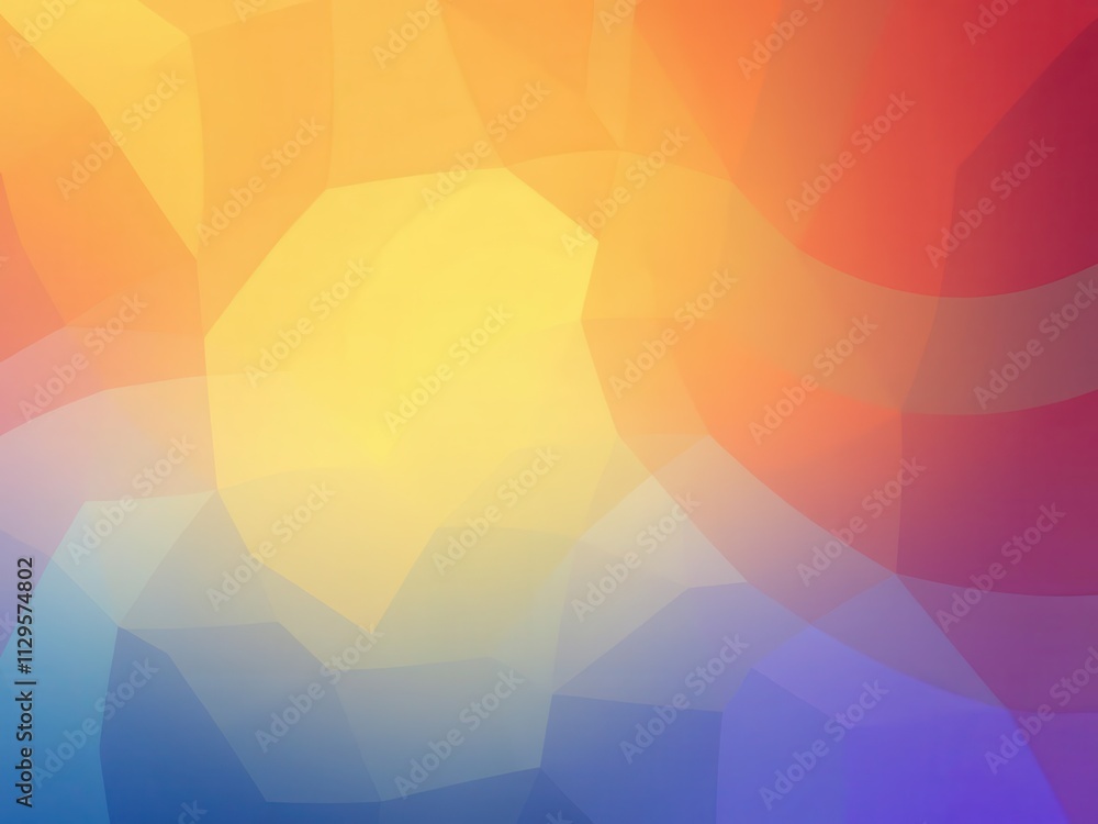 Poster dynamic and colorful abstract vector background with geometric shapes and gradients, vector, backgro