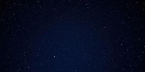 Night sky filled with sparkling stars on a black background, cosmos, beauty