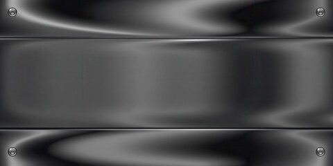 Reflective black polished aluminum surface with a sleek and modern design, reflective, aluminum, modern