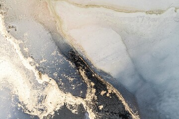 Original artwork photo of marble ink abstract art. High resolution photograph from exemplary original painting. Abstract painting was painted on HQ paper texture to create smooth marbling pattern.