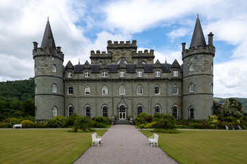 Fototapeta premium Inveraray Castle - Inveraray, Scotland