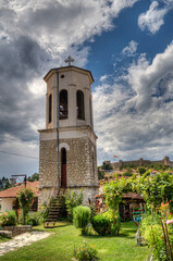 Church of Holy Mother of God Peribleptos, Saint Bogorodica Perivlepta, old town of Ohrid. Saints Constantine and Helen church ortodox. St Kliment, Macedonia.