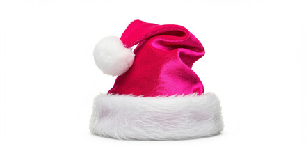 Santa hat holiday accessory soft plush decorations for Christmas celebrations