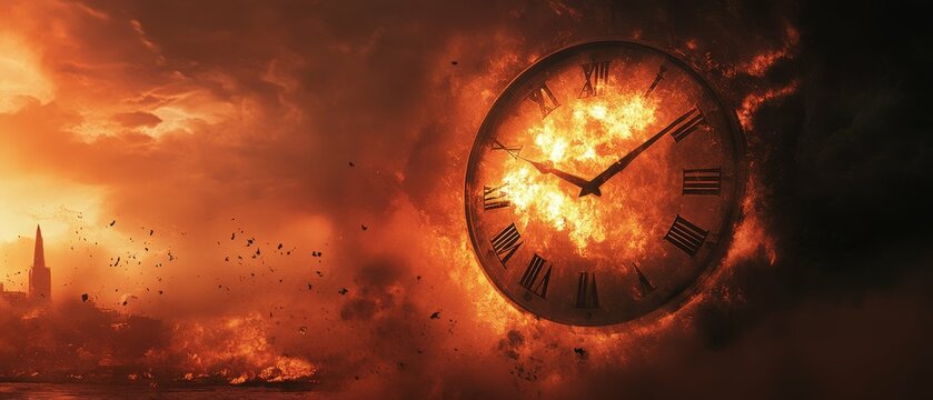 Looming Doomsday Clock Nearing Midnight