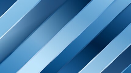 Fototapeta premium Abstract blue diagonal lines creating a modern graphic design.