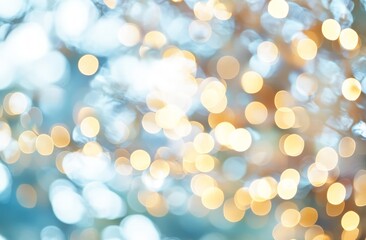 Obraz premium Soft Blurred Pastel Bokeh Background for Abstract Design Projects