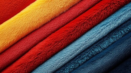 A collection of fur swatches showcasing intricate hide patterns, luxurious textures, and the variety of designs for creative projects.