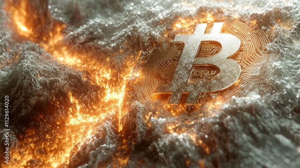 Aufkleber radiant light beams surround litecoin symbol giving it ethereal quality. delicate silver orbs float 