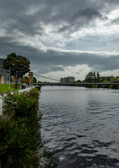 bridge over the river