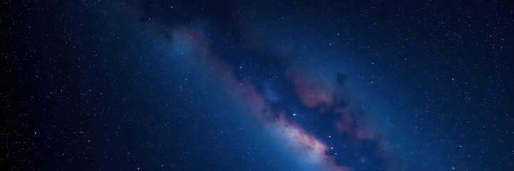 Fototapeta premium A breathtaking view of a starry night sky filled with twinkling stars, serene, universe, beauty