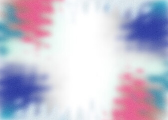 An abstract transparent wavy vignette design element overlay.