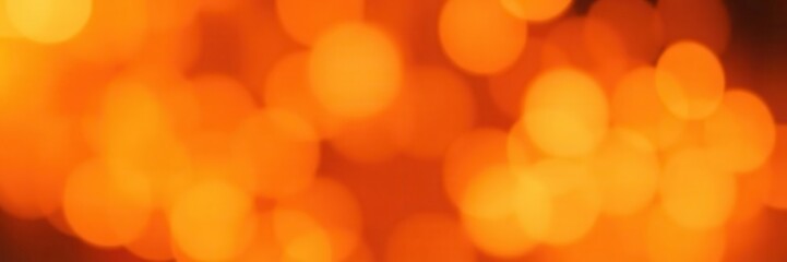 Abstract orange bokeh background with soft focus effect, ideal for use as a vibrant and eye-catching backdrop for design projects or web applications, eye-catching, soft focus