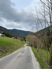 road in the mountains