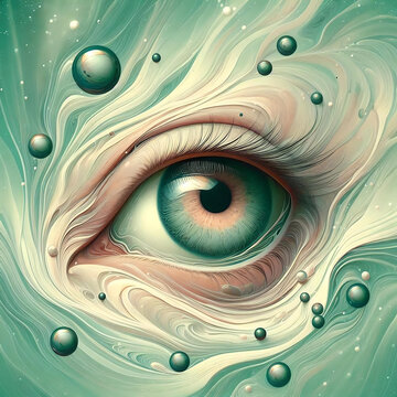 Olhos que Falam: Uma Obra Criada por Intelig&ecirc;ncia Artificial