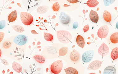 Vintage floral texture art background
