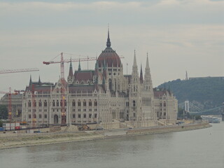 Obraz premium Hungarian parliament building - Budapest - Hungary