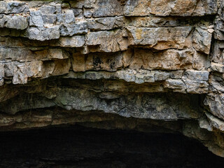 Gesteinsschichten im Muschelkalk
