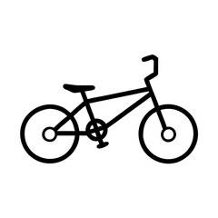 Obraz premium BMX bike icon