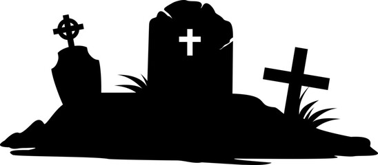 Grave Silhouette