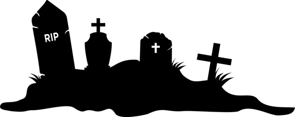 Grave Silhouette